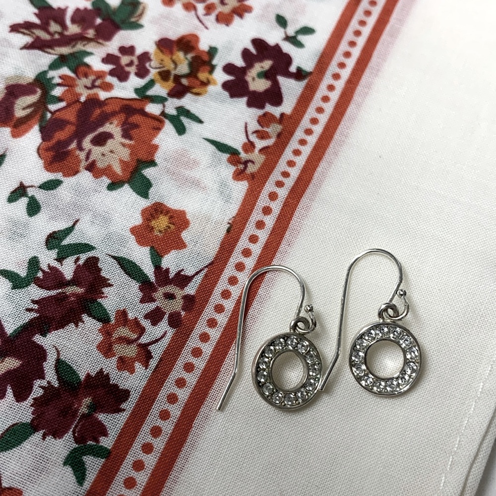 Excellent Condition Silver Drop Earrings